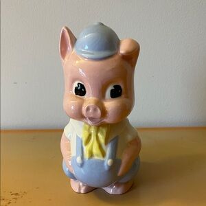 Vintage Porcelain Piggy Figurine in perfect condition
